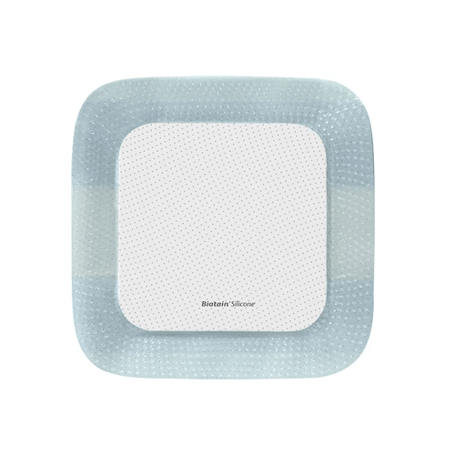 33436 - Curativo Espuma e Silicone Biatain 12,5x12,5cm Unidade