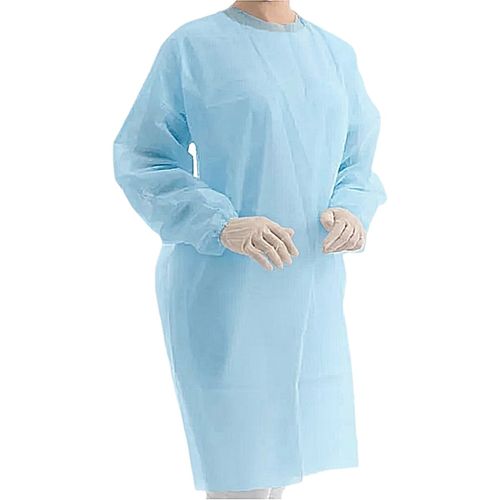 Avental TNT Descartável Azul Claro Gramatura 40 - unidade