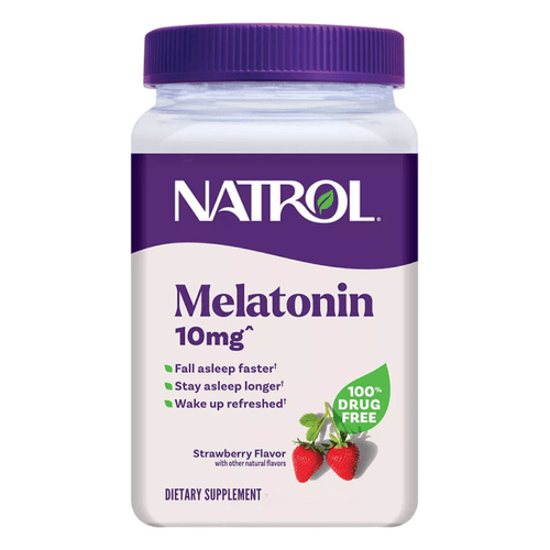 Melatonina 10mg (por dose) 140 Gomas Natrol Melatonina 10mg (por dose) 140 Gomas Natrol