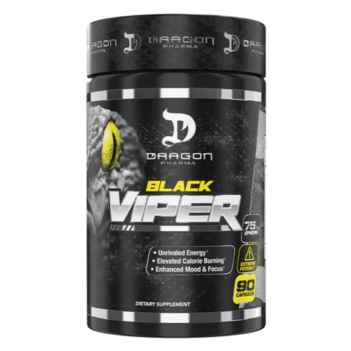 Black Viper 90 Cápsulas Dragon Pharma Black Viper 90 Cápsulas Dragon Pharma