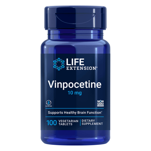 Vinpocetine 10mg 100 Tabletes Life Extension