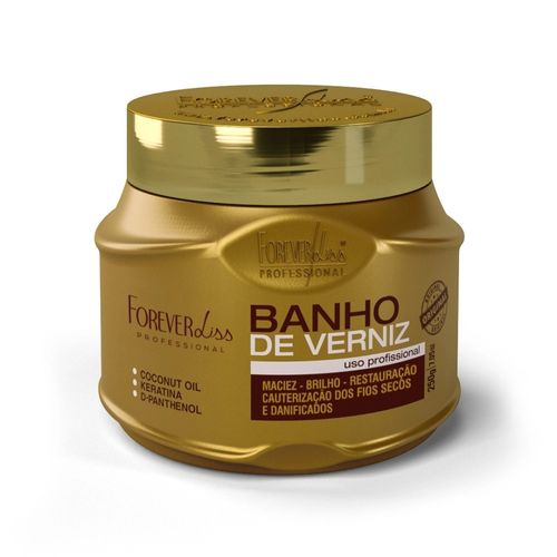 Máscara Banho de Verniz 250g - Forever Liss Máscara Banho de Verniz 250g - Forever Liss
