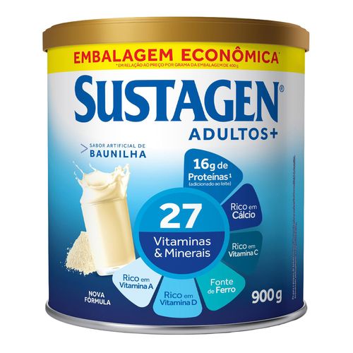 734357---Sustagen-Adultos-Complemento-Alimentar-Sabor-Baunilha---Lata-900g-1