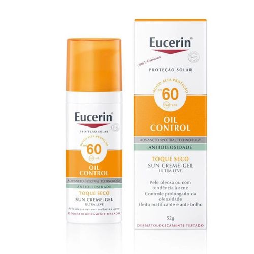 Eucerin Oil Control Protetor Solar Antioleosidade 50g Eucerin Oil Control Protetor Solar Antioleosidade 50g