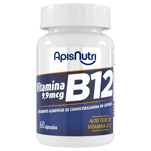 Vitamina B12 Apisnutri 60 cápsulas Vitamina B12 Apisnutri 60 cápsulas
