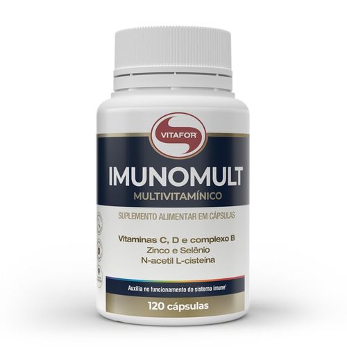 Imunomult Multivitamínico Vitafor 120 Cápsulas Imunomult Multivitamínico Vitafor 120 Cápsulas
