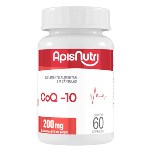 Coenzima Q10 Apisnutri 60 Cápsulas