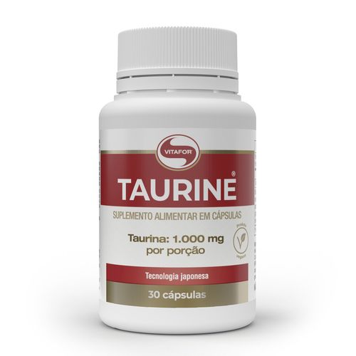 Taurine Vitafor 30 Cápsulas