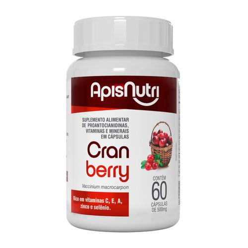 Cranberry Apisnutri 60 cápsulas Cranberry Apisnutri 60 cápsulas