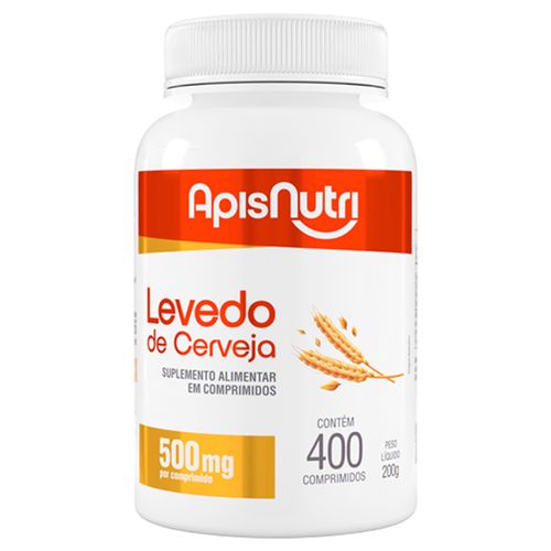 Levedo de Cerveja Apisnutri 400 comprimidos 500mg