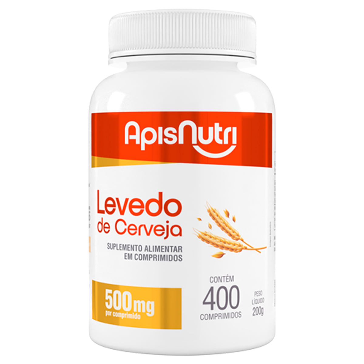 Levedo de Cerveja Apisnutri 400 comprimidos 500mg