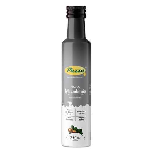 Óleo de Macadâmia Extra Virgem Pazze 250ml