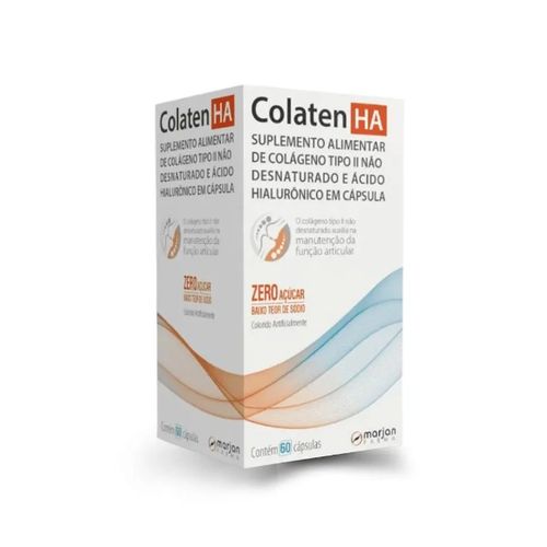 Colaten HA Suplemento Alimentar Marjan 60cps Colaten HA Suplemento Alimentar Marjan 60cps