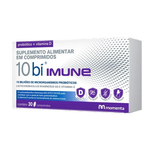 10bi Imune Suplemento Alimentar Momenta 30cpr