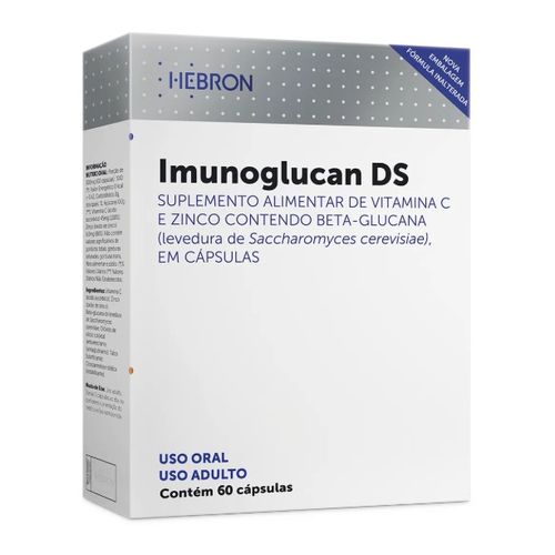 Imunoglucan DS Suplemento Alimentar 60cps Imunoglucan DS Suplemento Alimentar 60cps