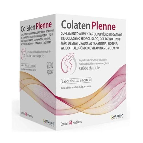 Colaten Plenne Suplemento Alimentar Marjan 30 sachês