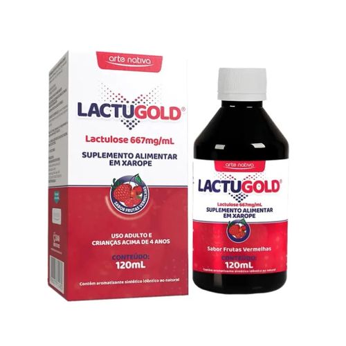 Lactugold Suplemento Alimentar Sabor Frutas Vermelhas Arte Nativa 120ml Lactugold Suplemento Alimentar Sabor Frutas Vermelhas Arte Nativa 120ml