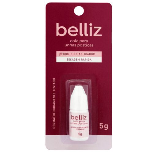 Cola Para Unhas Postiças Belliz 5g