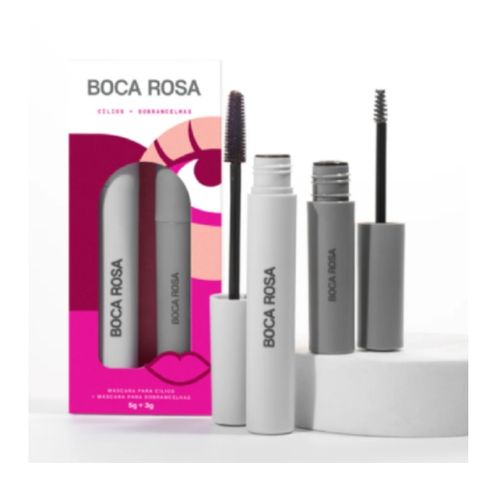 Boca Rosa Máscara Cílios Natural + Sobrancelhas Boca Rosa Máscara Cílios Natural + Sobrancelhas