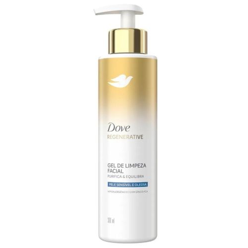 Dove Regenerative Gel de Limpeza Pele Sensível e Oleosa 300ml