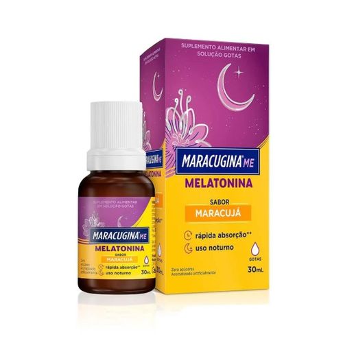Maracugina ME Melatonina Sabor Maracujá 30ml Maracugina ME Melatonina Sabor Maracujá 30ml