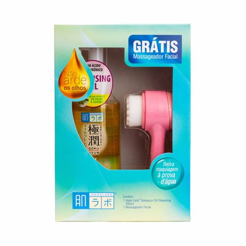 Kit Limpeza com Massageador Facial