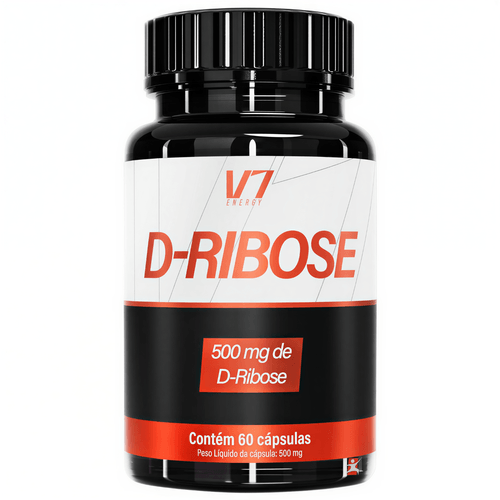 D-RIBOSE 500MG POR PORÇÃO PRONTO PARA MAIS ATP 60 CAPSULAS - V7 ENERGY D-RIBOSE 500MG POR PORÇÃO PRONTO PARA MAIS ATP 60 CAPSULAS - V7 ENERGY