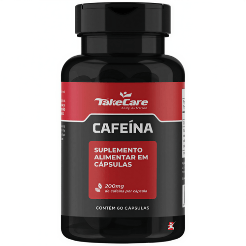 CAFEINA 200MG POR CAPSULA 60 CÁPSULAS - TAKE CARE