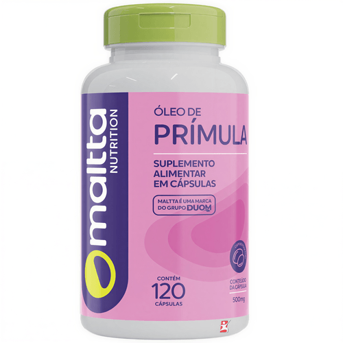ÓLEO DE PRÍMULA SAÚDE E BELEZA DA MULHER 120 CÁPSULAS - MALTTA NUTRITION