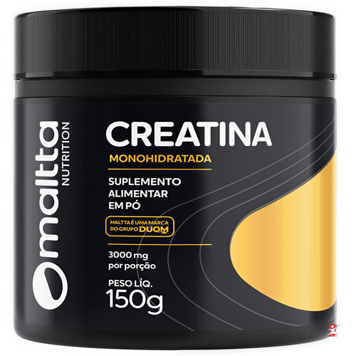CREATINA MONOHIDRATADA 100% PURA 150G 50 PORÇÕES - MALTTA NUTRITION