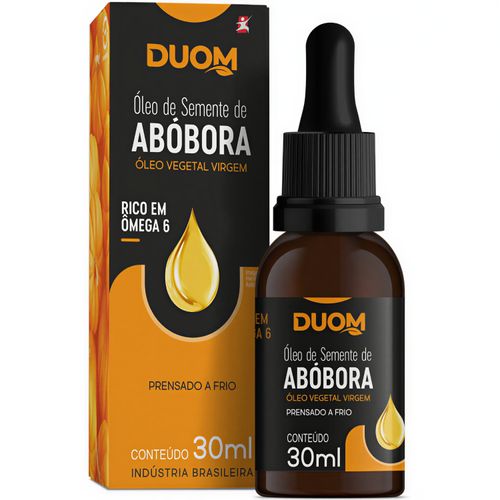 ÓLEO DE SEMENTE DE ABÓBORA VEGETAL VIRGEM 30ML – DUOM MALTTA NUTRITION ÓLEO DE SEMENTE DE ABÓBORA VEGETAL VIRGEM 30ML – DUOM MALTTA NUTRITION