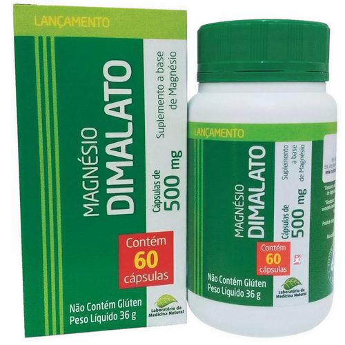 MAGNESIO DIMALATO 60 CÁPSULAS - MEDINAL