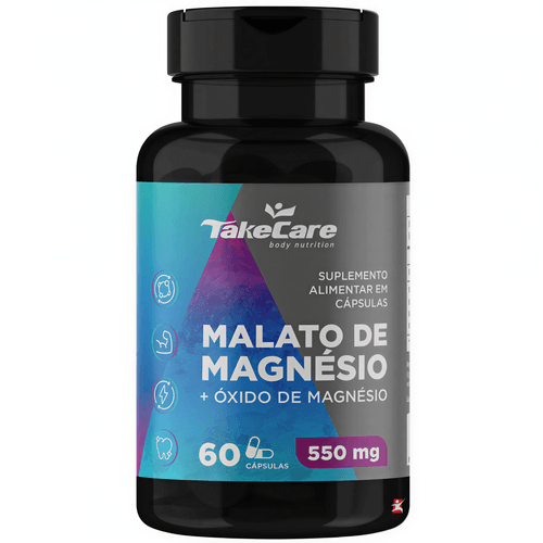 MALATO DE MAGNÉSIO CONCENTRADO 60 CÁPSULAS - TAKE CARE MALATO DE MAGNÉSIO CONCENTRADO 60 CÁPSULAS - TAKE CARE