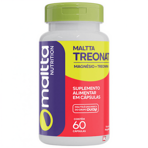 MALTTA TREONAT - MAGNÉSIO + TREONINA MEMÓRIA 60 CÁPSULAS - MALTTA NUTRITION MALTTA TREONAT - MAGNÉSIO + TREONINA MEMÓRIA 60 CÁPSULAS - MALTTA NUTRITION