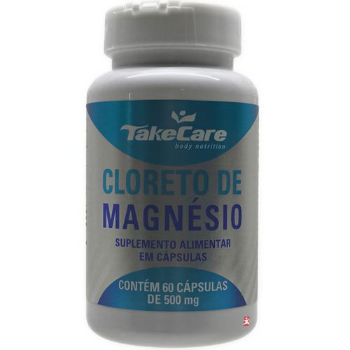 CLORETO DE MAGNÉSIO 60 CÁPSULAS - TAKE CARE