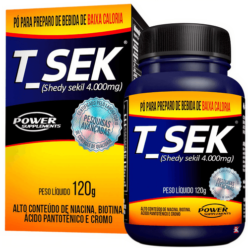 T SEK DIURÉTICO O FIM DA RETENÇÃO 120G – POWER SUPPLEMENTS