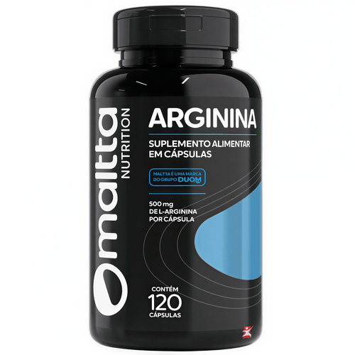 ARGININA L-ARGININA 1000MG POR PORÇÃO 120 CÁPSULAS - MALTTA NUTRITION ARGININA L-ARGININA 1000MG POR PORÇÃO 120 CÁPSULAS - MALTTA NUTRITION
