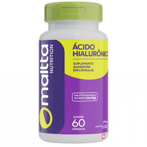 ÁCDO HIALURÔNICO 75MG 1 AO DIA 60 CÁPSULAS - MALTTA NUTRITION ÁCDO HIALURÔNICO 75MG 1 AO DIA 60 CÁPSULAS - MALTTA NUTRITION