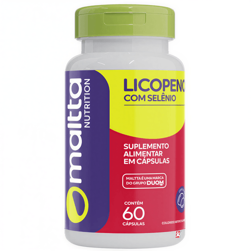 LICOPENO COM SELÊNIO SAÚDE DO HOMEM 60 CÁPSULAS GEL SOFTCAPS - MALTTA NUTRITION LICOPENO COM SELÊNIO SAÚDE DO HOMEM 60 CÁPSULAS GEL SOFTCAPS - MALTTA NUTRITION