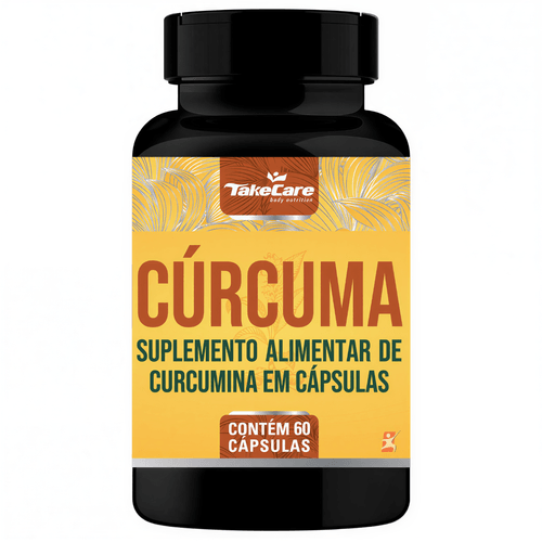 CÚRCUMA 130MG DE CURCUMINA NA PORÇÃO 60 CÁPSULAS – TAKE CARE CÚRCUMA 130MG DE CURCUMINA NA PORÇÃO 60 CÁPSULAS – TAKE CARE