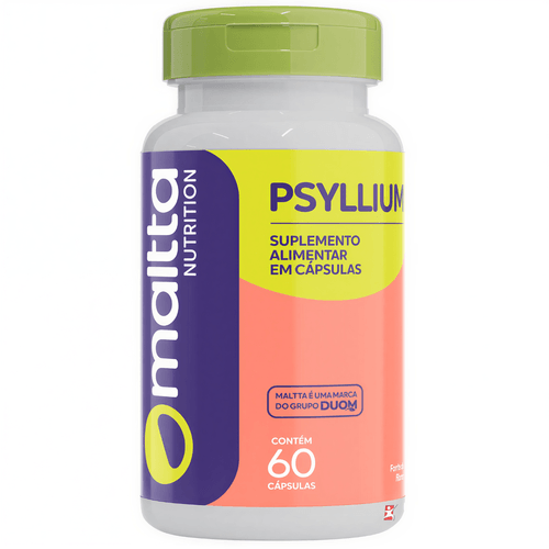 PSYLLIUM SAÚDE DO INTESTINO FIBRA ALIMENTAR 60 CÁPSULAS - MALTTA NUTRITION PSYLLIUM SAÚDE DO INTESTINO FIBRA ALIMENTAR 60 CÁPSULAS - MALTTA NUTRITION