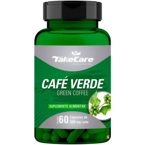 CAFÉ VERDE GRENN COFFEE 60 CÁPSULAS 500MG - TAKE CARE CAFÉ VERDE GRENN COFFEE 60 CÁPSULAS 500MG - TAKE CARE