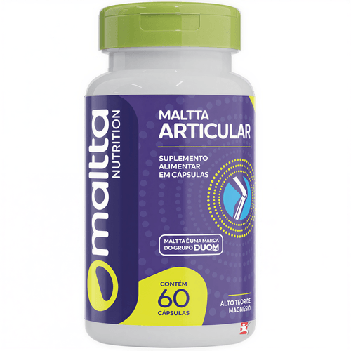 MALTTA ARTICULAR COLÁGENO TIPO 2 + MSM + MAGNÉSIO 60 CÁPSULAS – MALTTA NUTRITION
