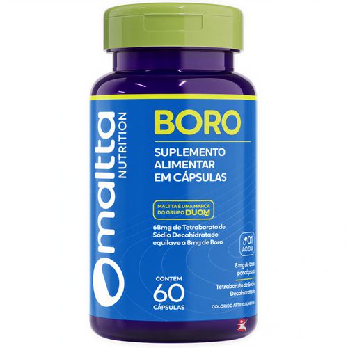 BORO CONCENTRADO 8MG 1 AO DIA 60 CÁPSULAS SAUDE DO HOMEM - MALTTA NUTRITION BORO CONCENTRADO 8MG 1 AO DIA 60 CÁPSULAS SAUDE DO HOMEM - MALTTA NUTRITION