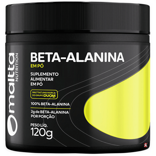 BETA-ALANINA 100% PURA CONCENTRADA 120G PURA - MALTTA NUTRITION BETA-ALANINA 100% PURA CONCENTRADA 120G PURA - MALTTA NUTRITION