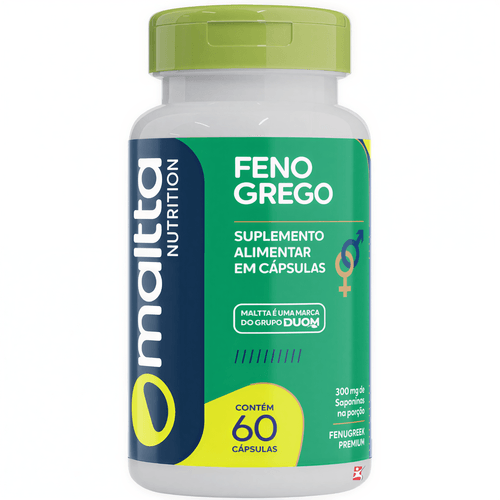 FENO GREGO FENUGREEK PREMIUM 300MG DE SAPONINAS NA PORÇÃO - MALTTA NUTRITION FENO GREGO FENUGREEK PREMIUM 300MG DE SAPONINAS NA PORÇÃO - MALTTA NUTRITION
