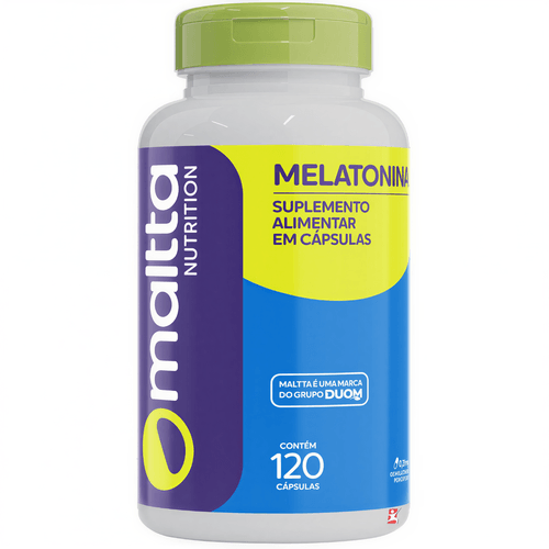 MELATONINA PURA DOSE EM MÁXIMA MELHORA DO SONO 120 CÁPSULAS - MALTTA NUTRITION MELATONINA PURA DOSE EM MÁXIMA MELHORA DO SONO 120 CÁPSULAS - MALTTA NUTRITION