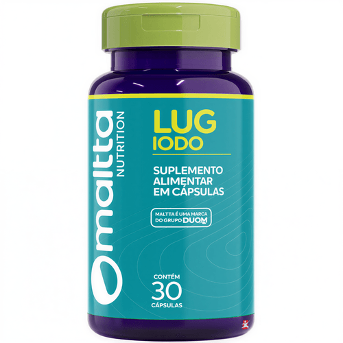 LUG IODO  LUGOL CONCENTRADO 30 CÁPSULAS - MALTTA NUTRITION