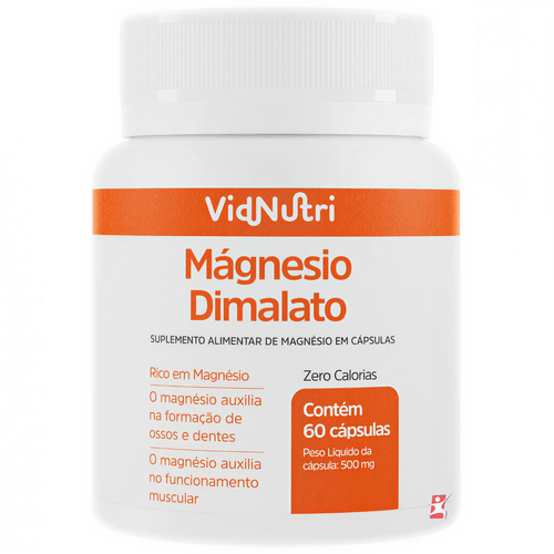 MAGNESIO DIMALATO 60 CAPSULAS - VIDNUTRI