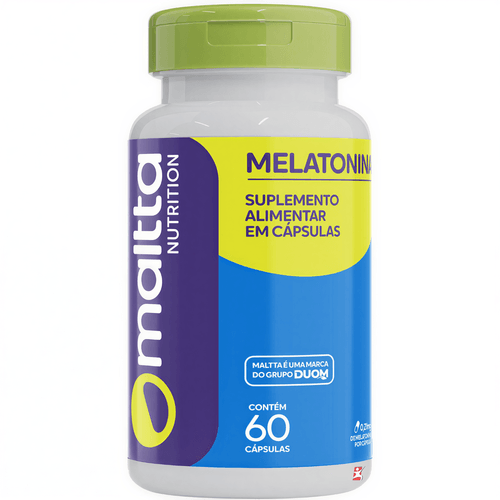 MELATONINA DOSE MÁXIMA 60 CÁPSULAS - MALTTA NUTRITION